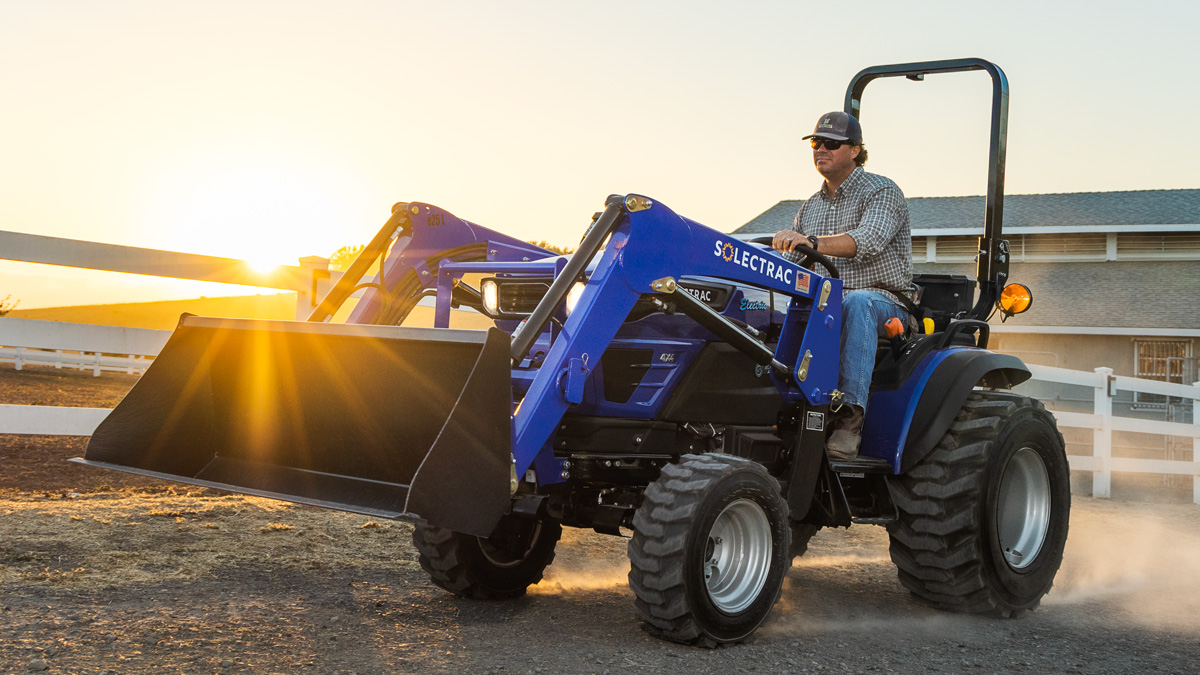 Soletrac e25 Electric Tractor