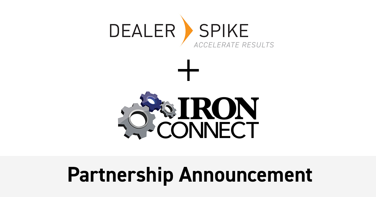 Dealer Spike and IronConnect Partner to Deliver an Advanced Inventory Integration