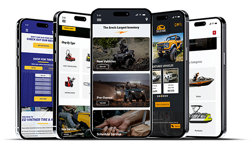 Websites on multiple mobile devices